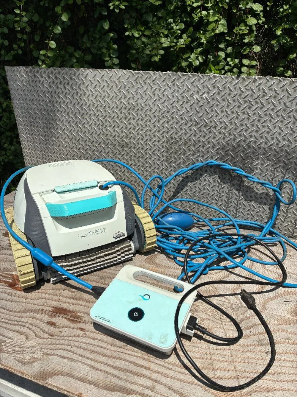 Maytronics Dolphin Active 10 Robotic Ground Pool Cleaner Basic 115 Power Supply